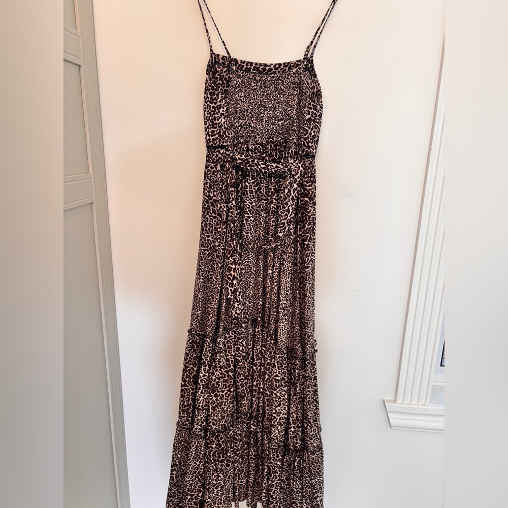 Leopard Print Maxi Dress - Picture 3 of 5